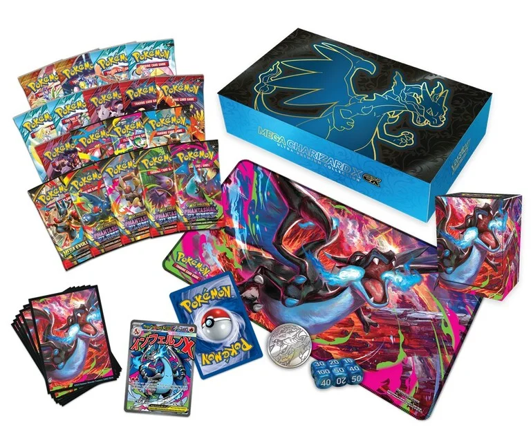 Pokémon TCG: Mega Charizard X ex - Ultra-Premium Collection - obrazek 3