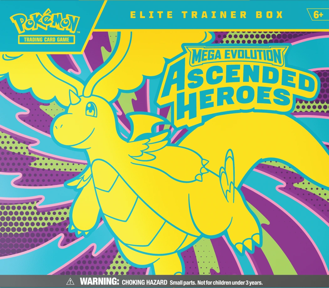 Pokémon TCG: Mega Evolution - Ascended Heroes - Elite Trainer Box - Dragonite - obrazek 2