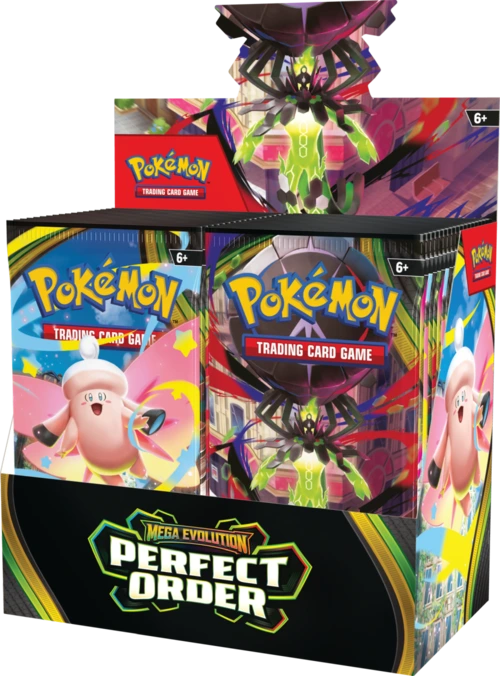 Pokemon TCG: Mega Evolution - Perfect Order - Booster Display
