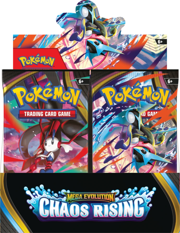 Pokemon TCG: Mega Evolution - Chaos Rising - Booster Display - obrazek 2