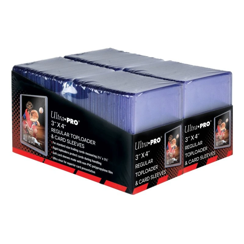 Ultra PRO Toploader Regular 3”x4” – 200 szt. + 200 sleeves