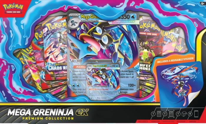 Pokémon TCG: Mega Greninja ex Premium Collection - obrazek 2