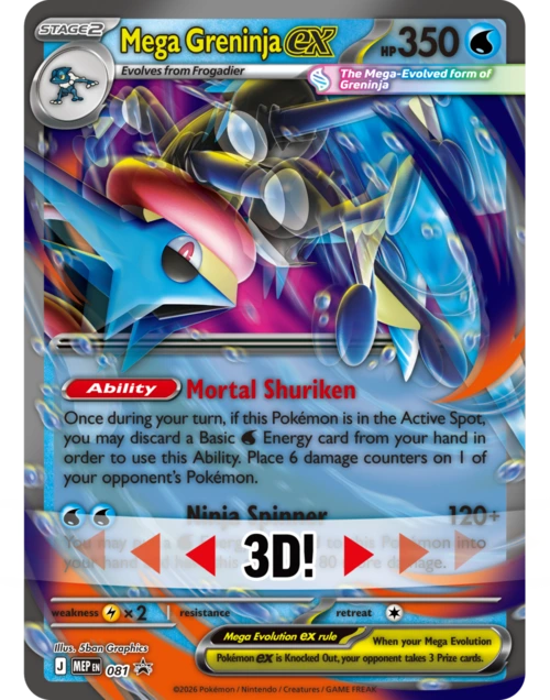 Pokémon TCG: Mega Greninja ex Premium Collection - obrazek 6