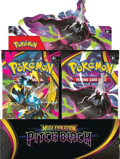 Pokémon TCG: Mega Evolution - Pitch Black - Booster Display - obrazek 2