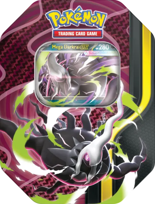 Pokémon TCG: Mega Forces Tin - Mega Darkrai ex - PREORDER !