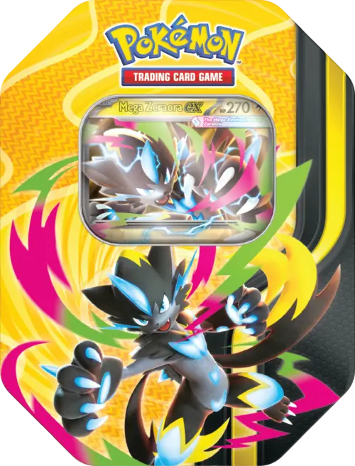 Pokémon TCG: Mega Forces Tin - Mega Zeraora ex - PREORDER !