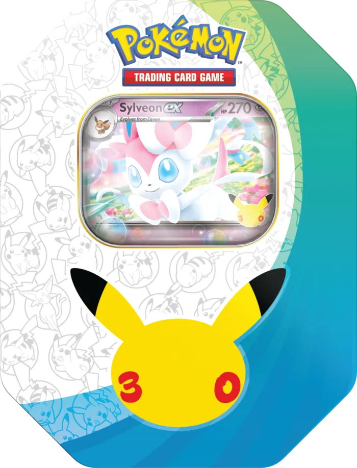 Pokémon TCG: 30th Celebration - Tin - Sylveon ex
