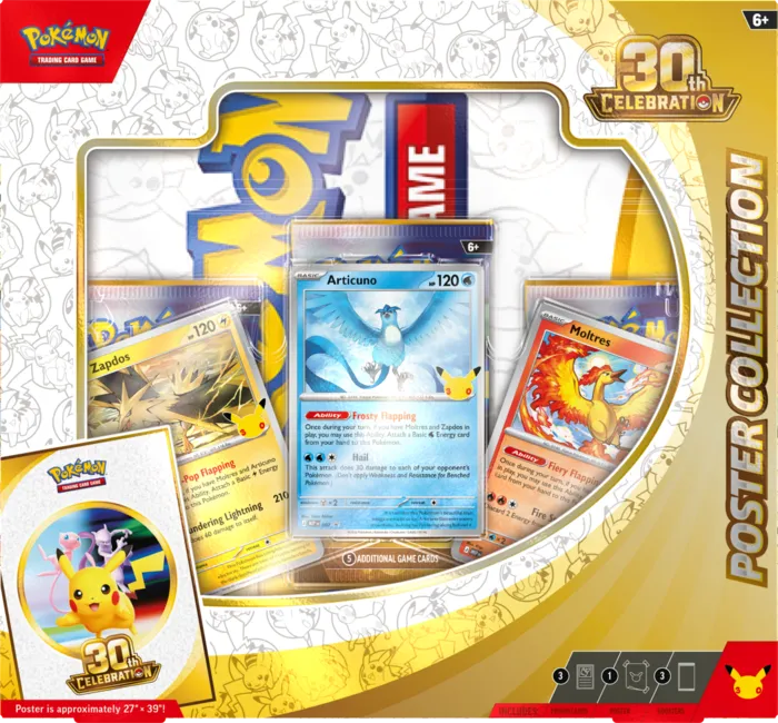 Pokemon TCG: 30th Celebration - Poster Collection - obrazek 3