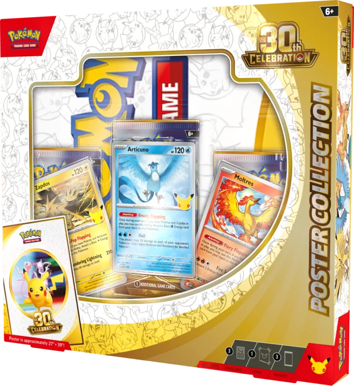 Pokemon TCG: 30th Celebration - Poster Collection