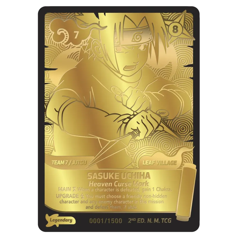 Naruto Mythos TCG: Konoha Shidō 2nd Edition Booster Box (24 Packs) - obrazek 2