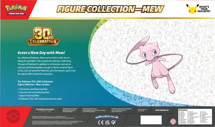 Pokémon TCG: 30th Celebration - Figure Collection - Mew PREORDER ! - obrazek 4