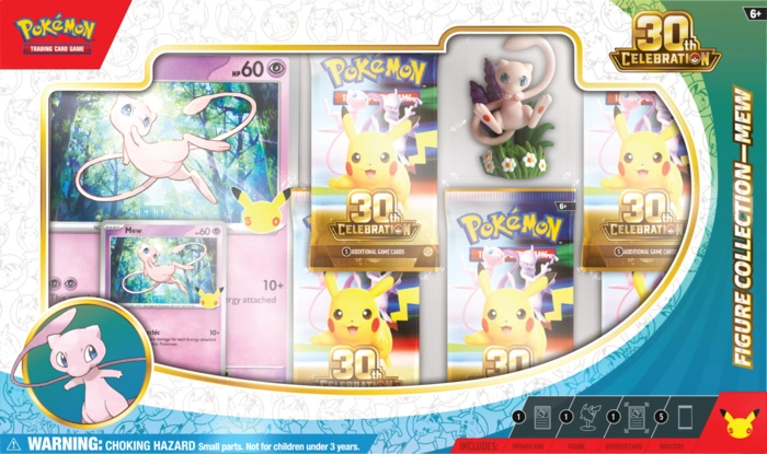 Pokémon TCG: 30th Celebration - Figure Collection - Mew PREORDER ! - obrazek 3