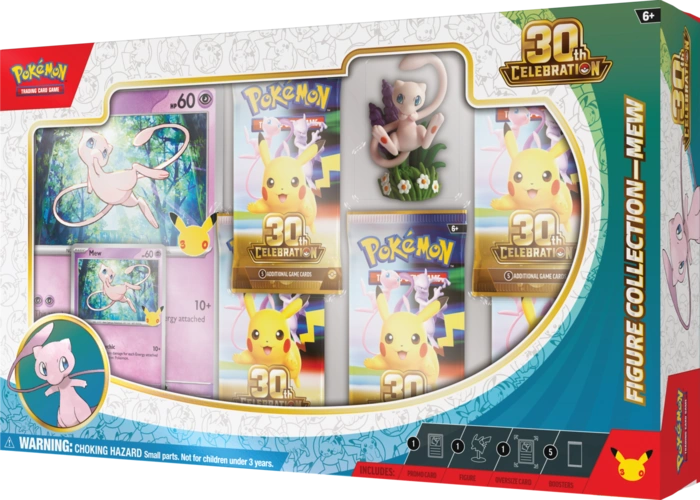 Pokémon TCG: 30th Celebration - Figure Collection - Mew PREORDER !