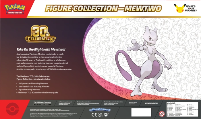 Pokémon TCG: 30th Celebration - Figure Collection - Mewtwo PREORDER ! - obrazek 4