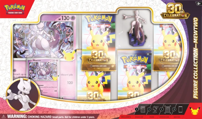 Pokémon TCG: 30th Celebration - Figure Collection - Mewtwo PREORDER ! - obrazek 3
