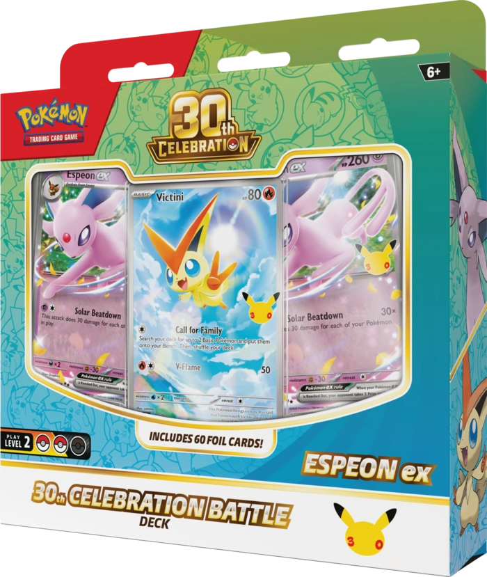Pokémon TCG: 30th Celebration - Battle Deck - Espeon ex PREORDER !