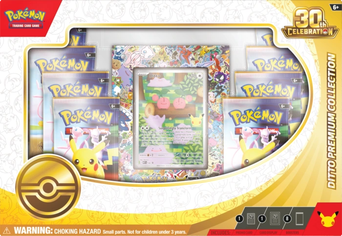 Pokémon TCG: 30th Celebration - Ditto Premium Collection PREORDER ! - obrazek 3