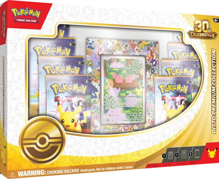 Pokémon TCG: 30th Celebration - Ditto Premium Collection PREORDER ! - obrazek 2