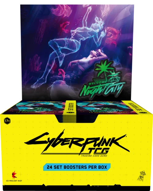 Cyberpunk TCG: Welcome to Night City - Booster Display (24) PREORDER !