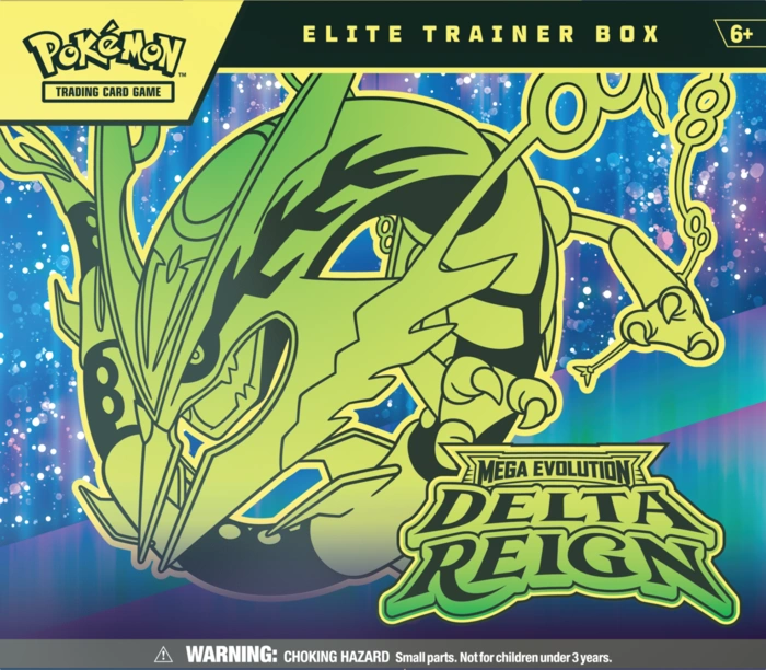 Pokémon TCG: Mega Evolution - Delta Reign - Elite Trainer Box PREORDER ! - obrazek 2