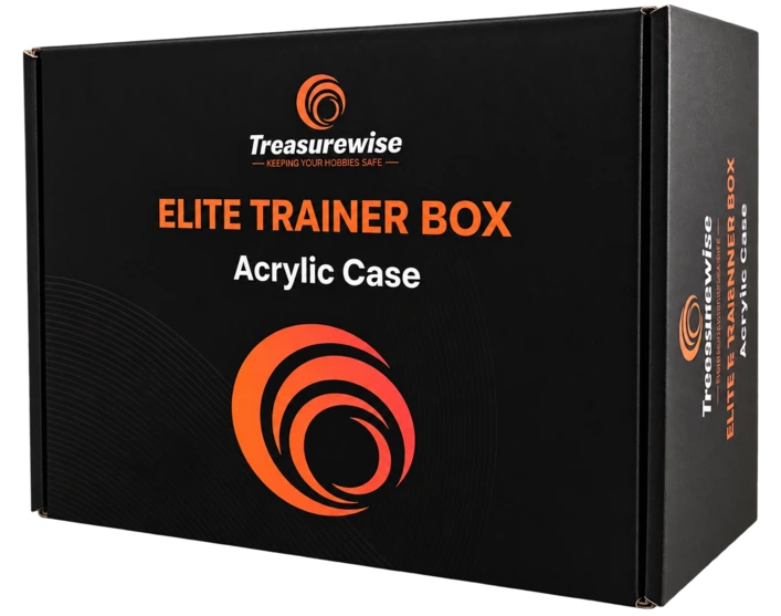 TreasureWise ETB Acrylic Cover – Akrylowa Osłona Pokémon ETB